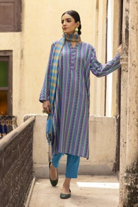 UAE -Jacquard Shirt And Dyed Trouser With Jacquard Dupatta WGK-YDS-DY-2559