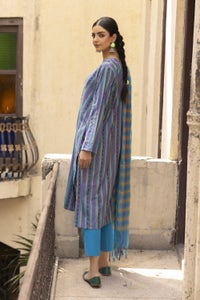 UAE -Jacquard Shirt And Dyed Trouser With Jacquard Dupatta WGK-YDS-DY-2559
