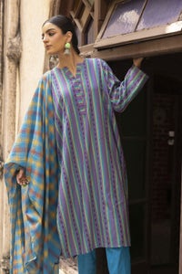 UAE -Jacquard Shirt And Dyed Trouser With Jacquard Dupatta WGK-YDS-DY-2559