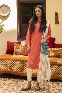 UAE -Yarn Dyed Shirt And Trouser With Dupatta WGK-YDS-DY-2566