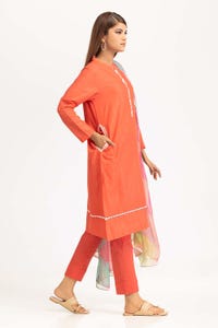 UAE -Har Roz Yarn Dyed Embroidered Shirt And Trouser with Printed Dupatta WGK-YDS-PE-2238