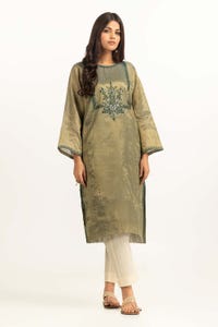 UAE -Tissue Silk Embroidered Shirt WGK-YDW-DE-2048