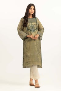 UAE -Tissue Silk Embroidered Shirt WGK-YDW-DE-2048