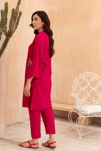 UAE -Yarn Dyed Embroidered Shirt And Trouser WGK-YDW-DE-2885