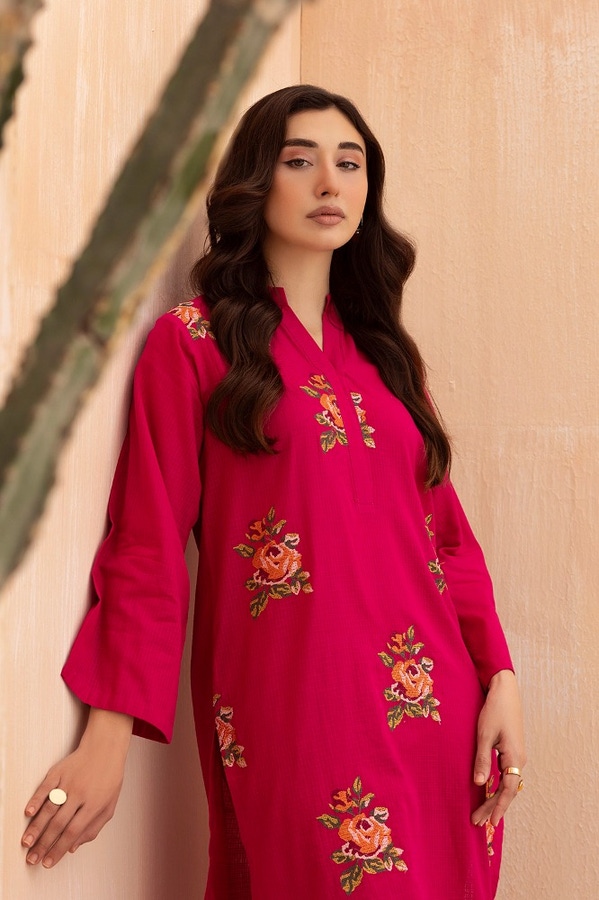 UAE -Yarn Dyed Embroidered Shirt And Trouser WGK-YDW-DE-2885