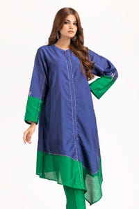 UAE -Color Block Yarn Dyed Block Printed Shirt And Trouser WGK-YDW-SP-2041