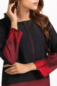 UAE -Color Block Yarn Dyed Block Printed Shirt And Trouser WGK-YDW-SP-2043