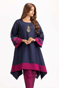 UAE -Color Block Yarn Dyed Block Printed Shirt And Trouser WGK-YDW-SP-2045