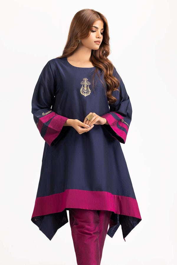 UAE -Color Block Yarn Dyed Block Printed Shirt And Trouser WGK-YDW-SP-2045