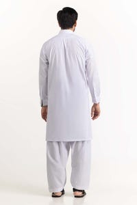 UAE -White Basic Chairman Latha Suit SK-P22-164