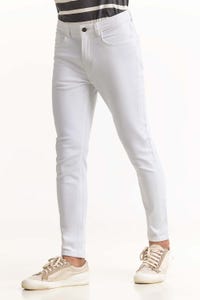 UAE -White Basic Jeans 231-121-004