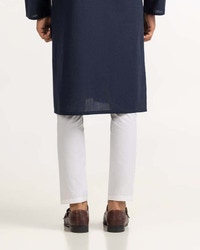 UAE -White Basic Pajama PJ-BLD23-001