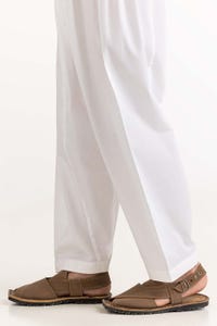 UAE -White Basic Shalwar KSH-CTN23-001