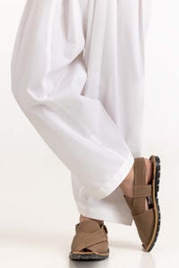 UAE -White Basic Shalwar KSH-CTN23-001
