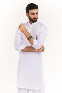 UAE -White Basic Suit SK-P22-112