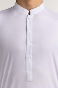 UAE -White Basic Suit SK-P24-007