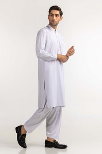 UAE -White Basic Suit SK-P24-007