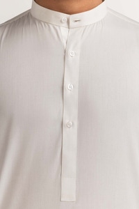 UAE -White Basic Suit SK-P24-011