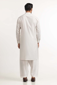 UAE -White Basic Suit SK-P24-011