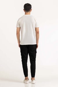 UAE -White Basic Tee TS-CNPK23-053