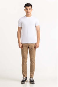 UAE -White Basic Tee TS-CNSJ23-198