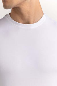 UAE -White Basic Tee TS-CNSJ23-198