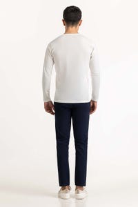 UAE -White Basic Tee TS-HLSJ23-071