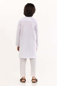 UAE -White Basuc Kurta KR-KPLN22-017