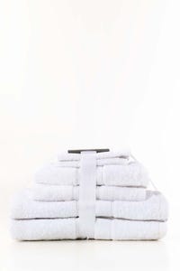 UAE -White Combed 6 Pcs Towel Set