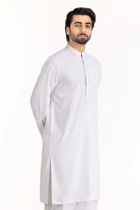 UAE -White Embroidered Kurta KR-EMB22-005