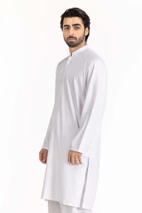 UAE -White Embroidered Kurta KR-EMB22-005