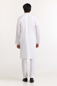 UAE -White Embroidered Kurta KR-EMB23-025