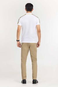 UAE -White Fashion Polo PS-FPK22-032