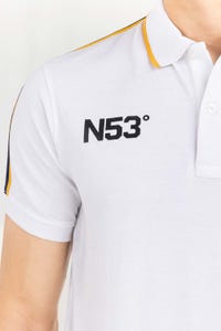 UAE -White Fashion Polo PS-FPK22-032