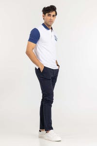 UAE -White Fashion Polo PS-FPK22-044