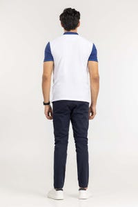 UAE -White Fashion Polo PS-FPK22-044