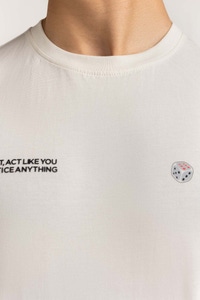 UAE -White Graphic Tee MN-TS-GP-S24-604