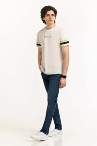 UAE -White Graphic Tee TS-CNSJ23-100