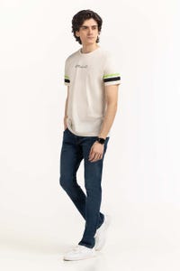 UAE -White Graphic Tee TS-CNSJ23-100
