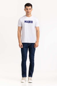 UAE -White Grapic Tee TS-CNSJ23-267