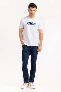UAE -White Grapic Tee TS-CNSJ23-267