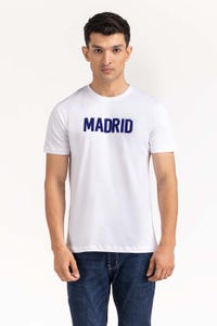 UAE -White Grapic Tee TS-CNSJ23-267