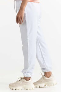 UAE -White Knit Trouser 231-220-003 B