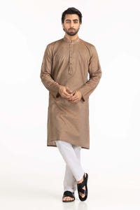UAE -Wood Brown Styling Kurta KR-STY22-038