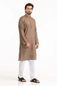 UAE -Wood Brown Styling Kurta KR-STY22-038