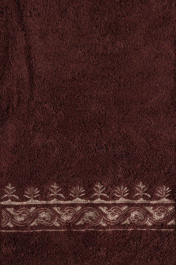 UAE -Wood Combed 3Pc Embroidered Towel Set 23