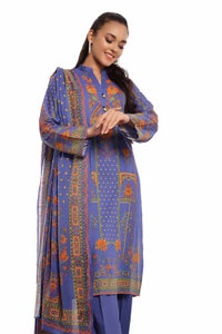 UAE -3 Piece Unstitched Printed Lawn Suit CLP-42137