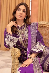 UAE -3PC Embroidered Khaddar Unstitched Suit K-32040